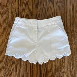 Crewcuts white cotton shorts